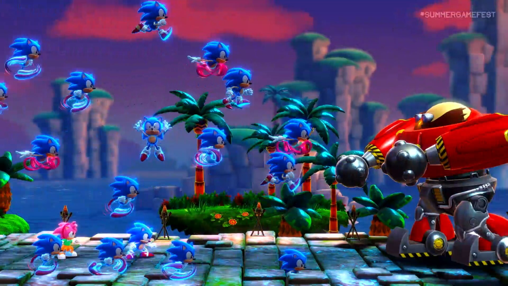 بازی دو بعدی Sonic Superstars معرفی شد
