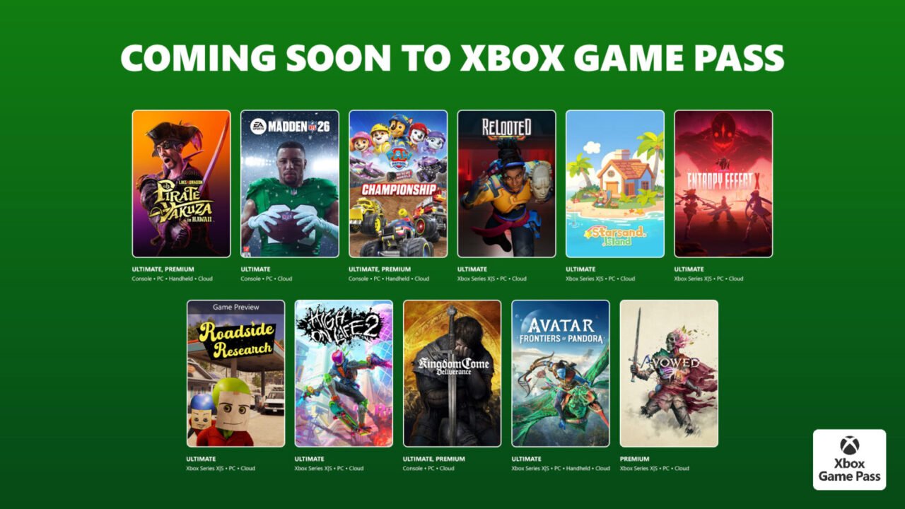 فهرست اولیه بازی‌های Xbox Game Pass برای فوریه ۲۰۲۶ اعلام شد
