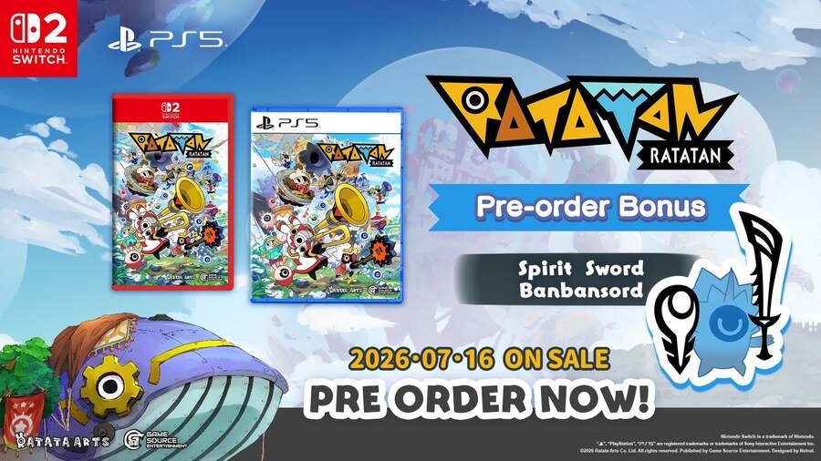 Ratatan نسخه فیزیکی کامل برای Switch 2 می‌گیرد؛ پیش‌خریدها فعال شد
